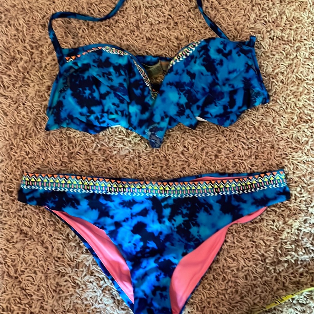 Victoria Secret, blue bikini